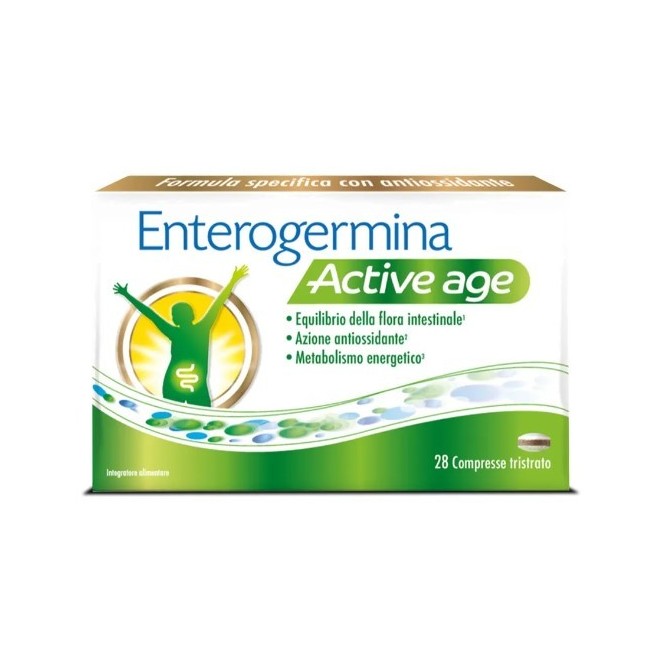 Enterogermina active age 28 compresse