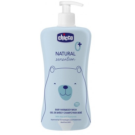 Chicco Natural Sensation Bagnoshampo 500 Ml - Para-Farmacia Bosciaclub