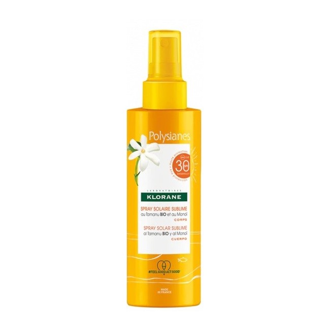 Klorane Spray Solare Sublime Spf 30 Corpo 200ml