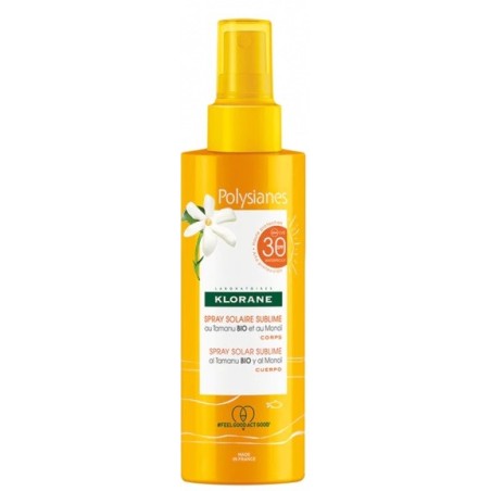 Klorane Spray Solare Sublime Spf 30 Corpo 200ml