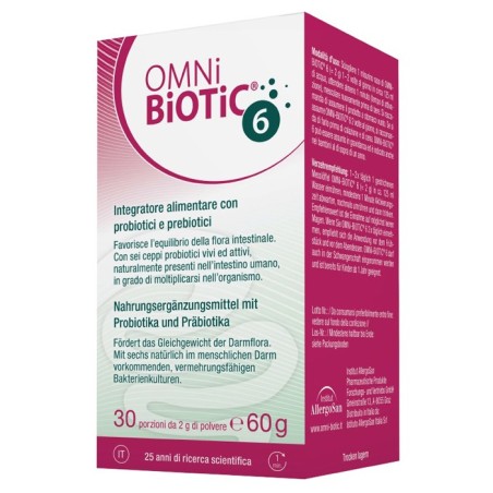 Institut Allergosan Gmbh Omni Biotic 6 Barattolo 60 G