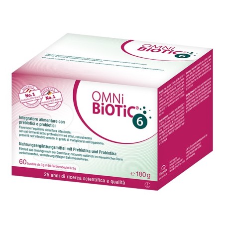 Institut Allergosan Gmbh Omni Biotic 6 Polvere 60 Bustine Da 3 G