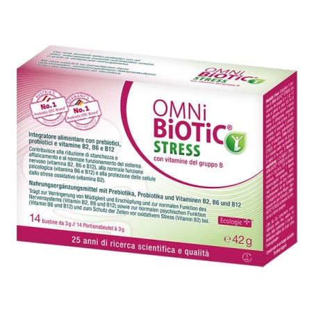 Allergosan Omni Biotic Stress Vitamine Gruppo B 14 Bustine Da 3 G