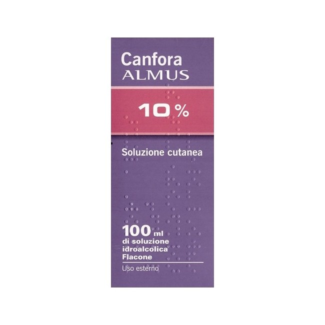 Canfora Almus 10% Soluzione Cutanea 100 ml