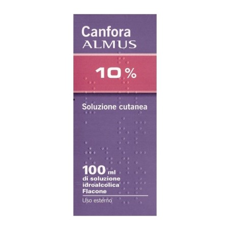 Canfora Almus 10% Soluzione Cutanea 100 ml