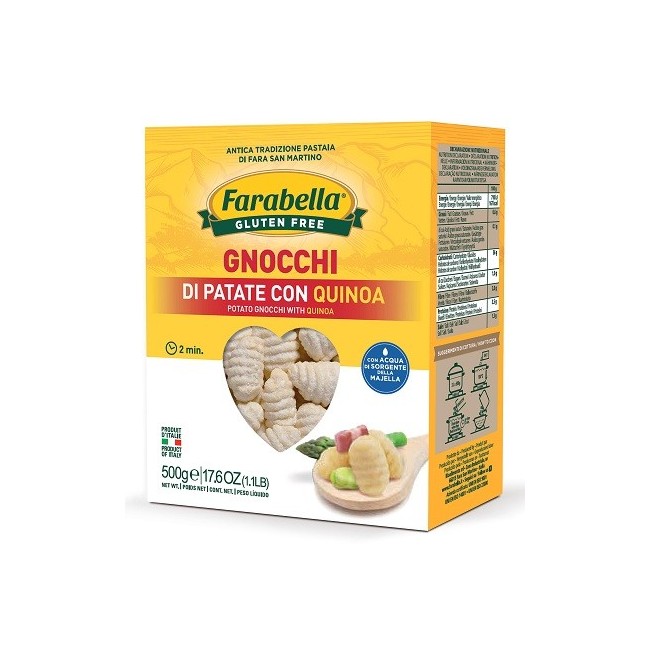 Bioalimenta Farabella Gnocchi Patate Quinoa 500 G 