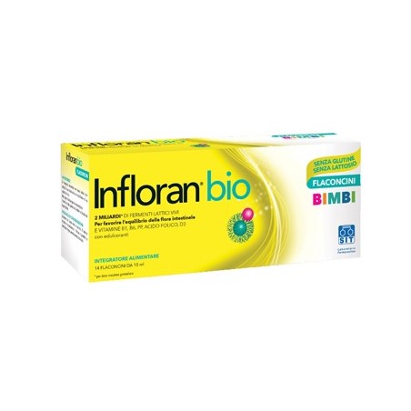 Sit Laboratorio Farmaceutico Infloran Bio Bimbi 14 Flaconcini