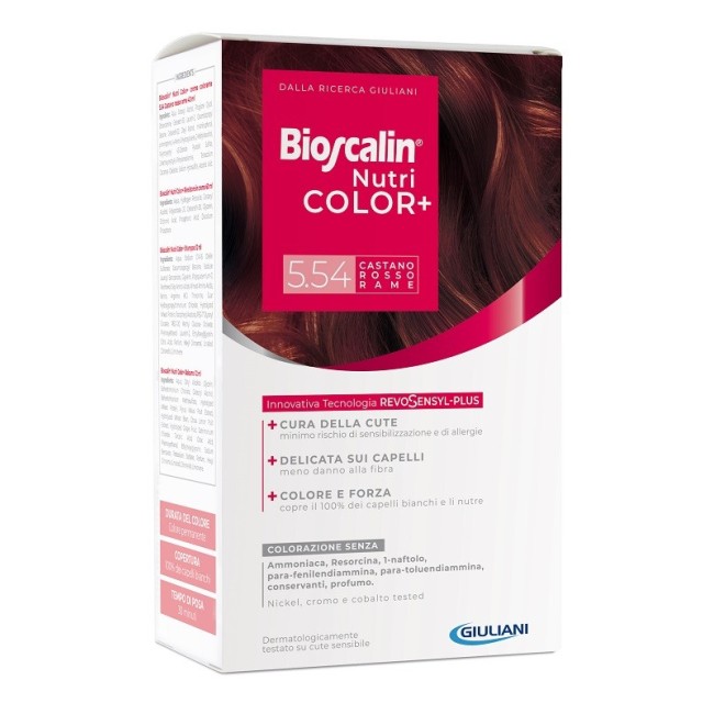 Giuliani Bioscalin Nutricolor Plus 5,54 Castano Rosso Rame