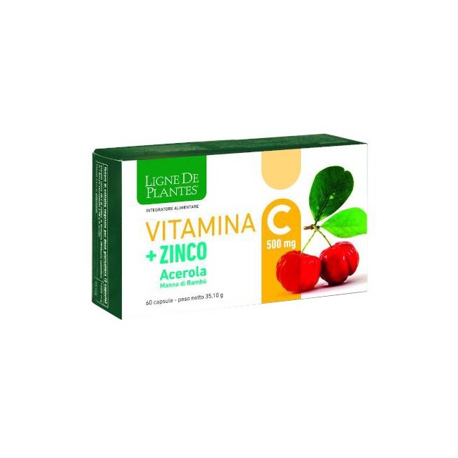 Natura Service Ligne De Plantes Vitamina C + zinco 60 Capsule