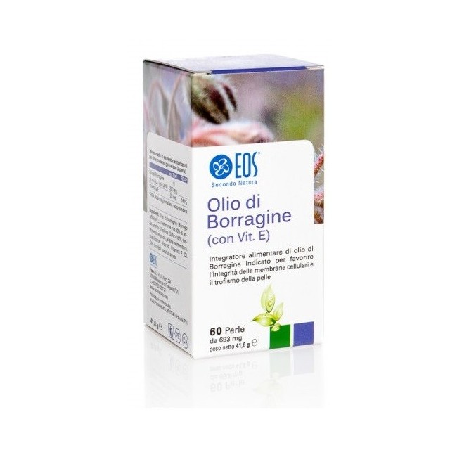 Eos Olio Borragine integratore 60 Perle 690mg