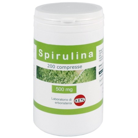 Kos Spirulina 500mg integratore 200 Compresse