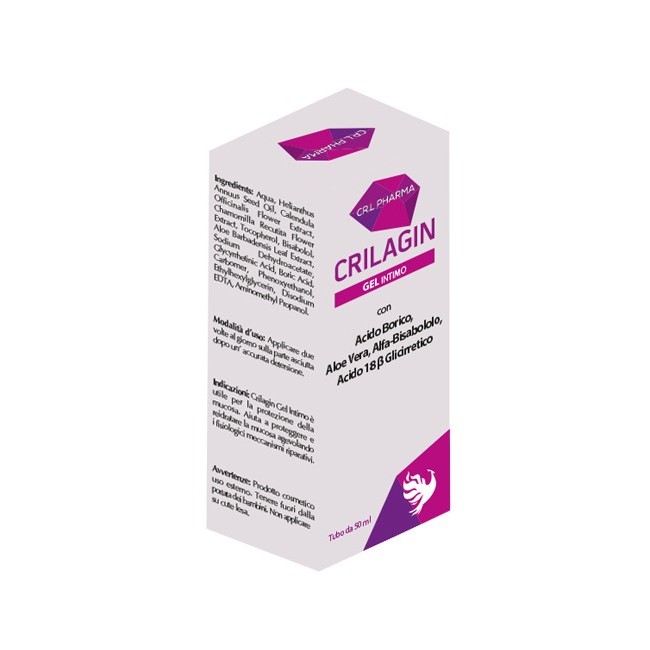 Crl Pharma Crilagin Gel Intimo con acido borico 50 Ml