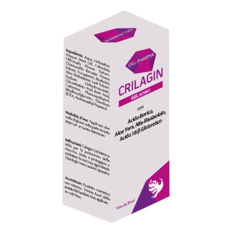 Crl Pharma Crilagin Gel Intimo con acido borico 50 Ml