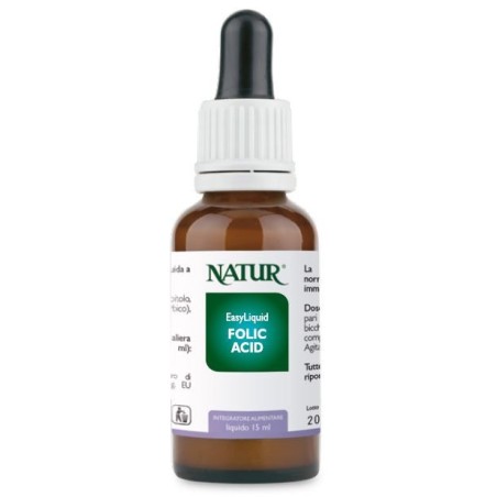 Natur Easy Liquid Folic Acid gocce 15 Ml