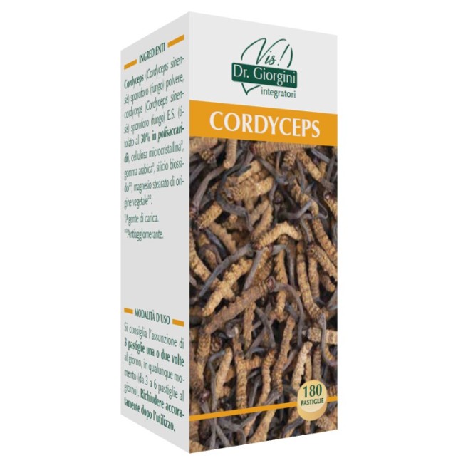 Dr. Giorgini Ser-vis Cordyceps integratore 180 Pastiglie