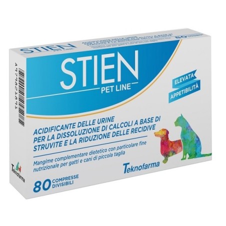 Teknofarma Stien Pet Line Gatti/cani Piccola Taglia 80 Compresse