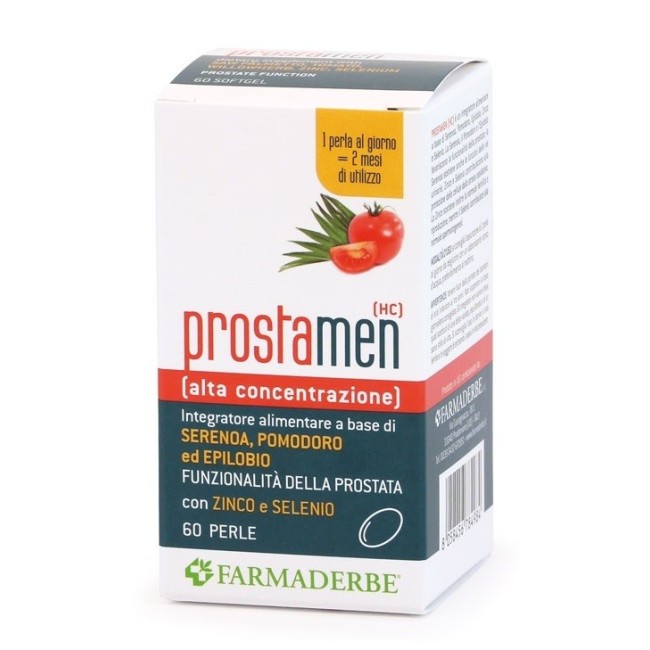 Farmaderbe Prostamen Hc integratore 60 Perle