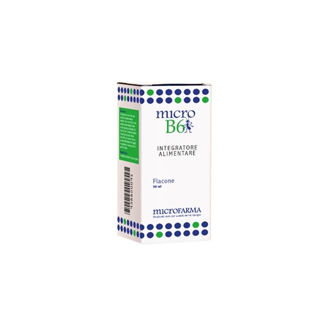 Microfarma Microb6 gocce di vitamina B6 50 Ml