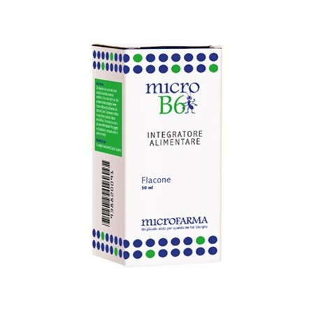 Microfarma Microb6 gocce di vitamina B6 50 Ml