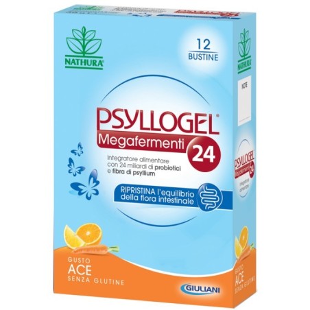 Psyllogel Megafermenti 24 Ace 12 Bustine