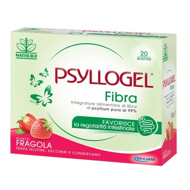 Psyllogel Fibra Fragola 20 Bustine