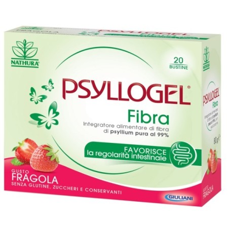 Psyllogel Fibra Fragola 20 Bustine