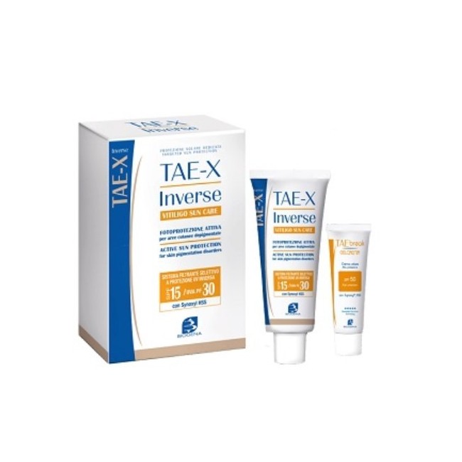 Valetudo Tae x inverse vitiligo suncare protezione solare 50 ml