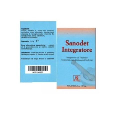 Sanodet Integratore 50 Capsule