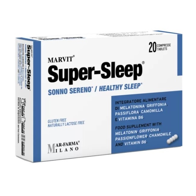 Mar-farma Super Sleep Sonno Sereno 20 Compresse