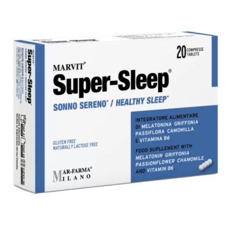 Mar-farma Super Sleep Sonno Sereno 20 Compresse