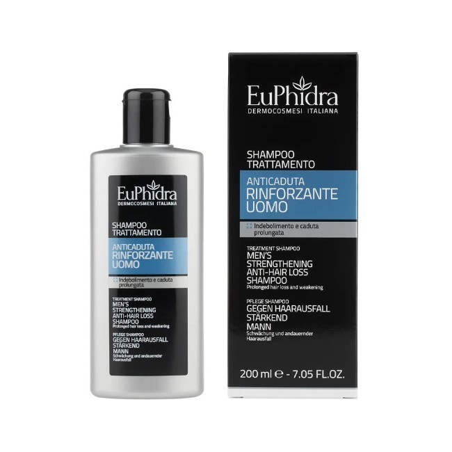 Euphidra Shampoo Anticaduta Rinforzante Uomo 200 ml