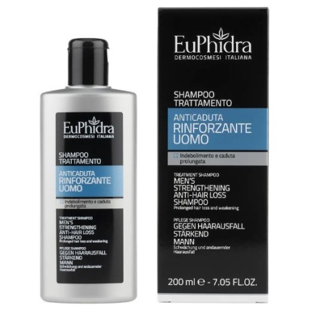 Euphidra Shampoo Anticaduta Rinforzante Uomo 200 ml