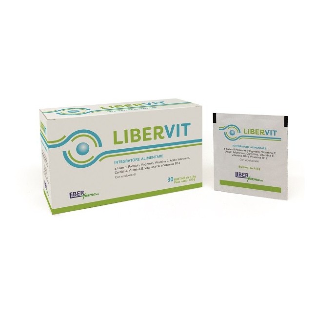 Liberfarma Libervit integratore 30 bustine