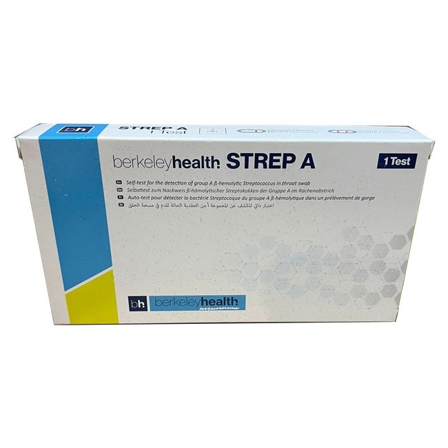 Berkeleyhealth test strep A streptococco A 1 pezzo