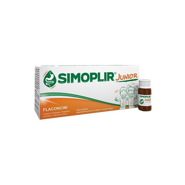 Shedir farma Simoplir junior integratore 12 flaconcini 10 ml