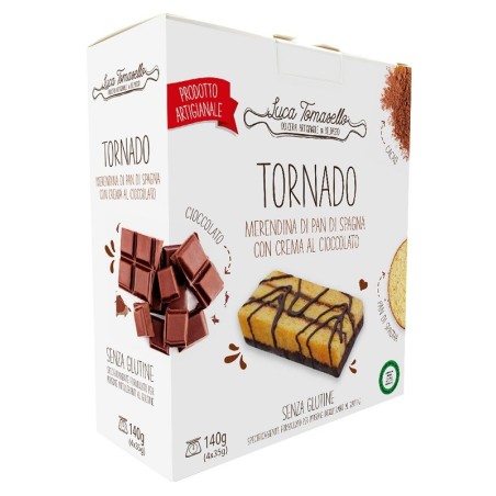 Tomasello Luca Tornado Merendina Al Cioccolato 140 G