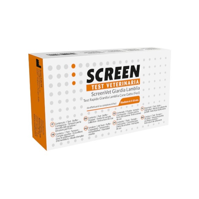 Screenvet Test Rapido Giardia Lamblia Feci Cane E Gatto 1 pezzo