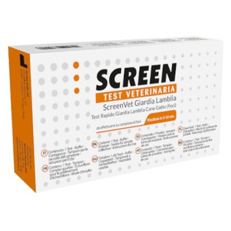 Screenvet Test Rapido Giardia Lamblia Feci Cane E Gatto 1 pezzo