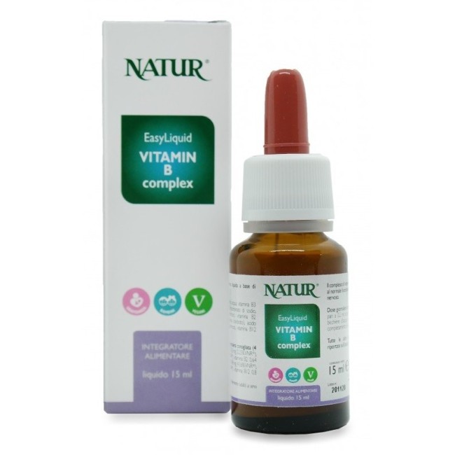 Natur Easyliquid Vitamin B Complex gocce 15 Ml