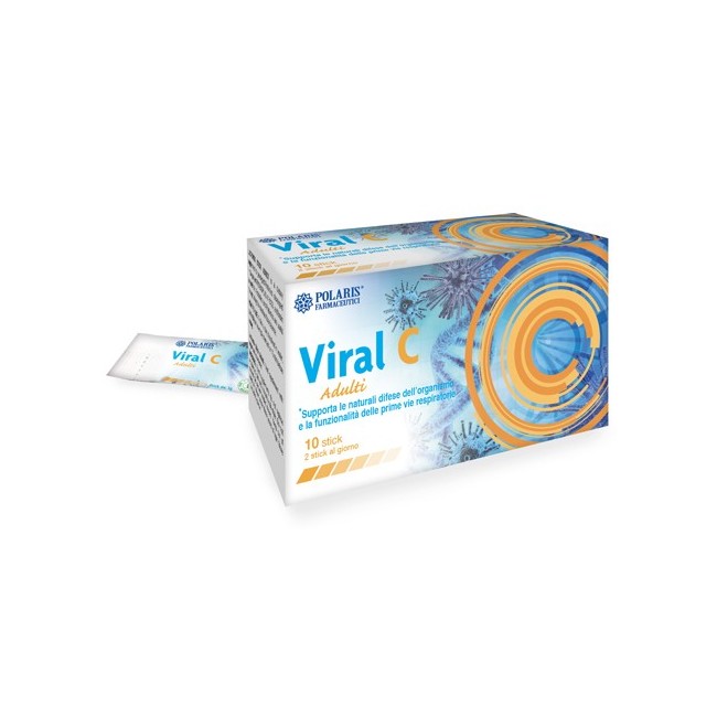 Polaris Farmaceutici Viral C Adulti integratore 10 Stick