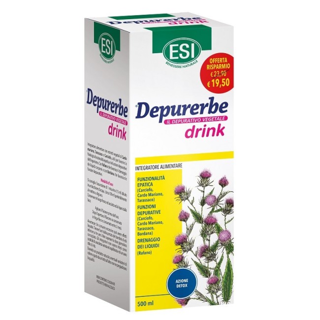 Esi Depurerbe Drink per eliminare le tossine 500 Ml