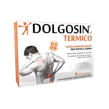 Dymalife Pharmaceutical Dolgosin Termico Fasce 6 Pezz