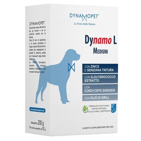 Dynamopet Dynamo L Medium 20 Bustine Da 10 G