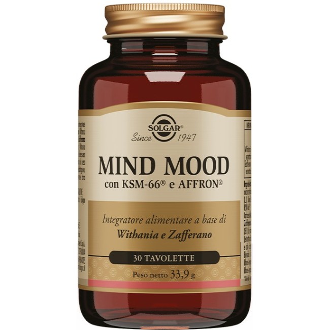 Solgar Mind Mood integratore 30 Tavolette