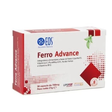 Eos ferro advance integratore 30 capsule