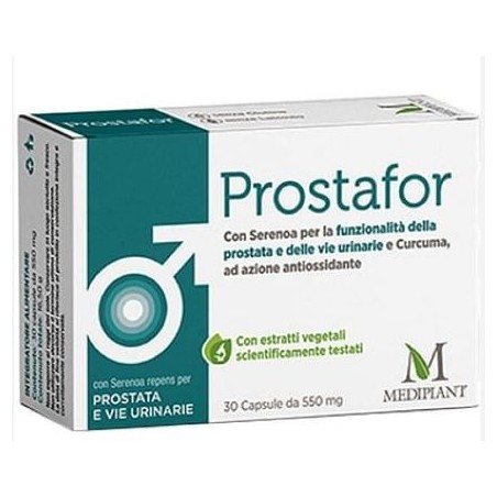 Mediplant prostafor integratore 30 capsule