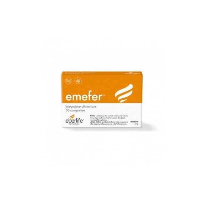 Eberlife farmaceutici Emefer 30 compresse