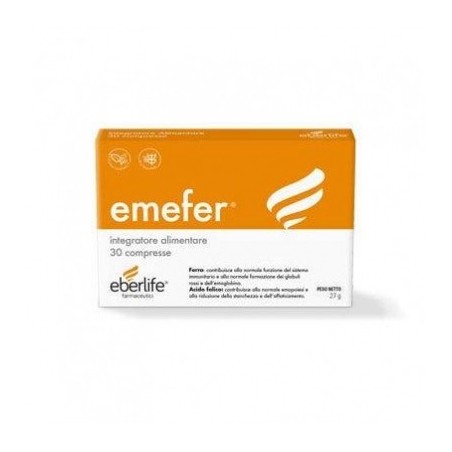 Eberlife farmaceutici Emefer 30 compresse