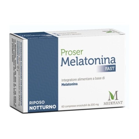 Mediplan Proser Melatonina Fast 60 compresse