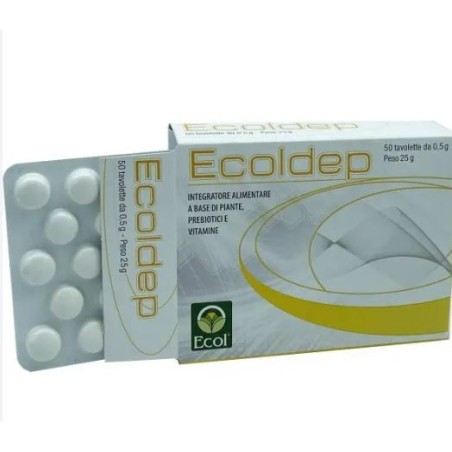 Ecol sas Ecoldep integratore 50 tavolette